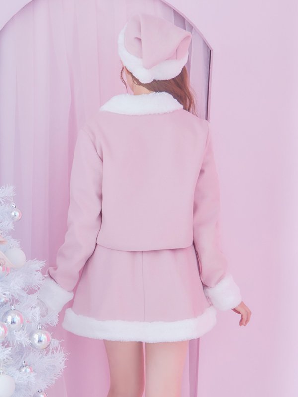 画像15: 【サンタセール！】【サンタコス 4点セット】【S-Mサイズ/2カラー】ジャケットセットアップサンタ[YMT] (15)