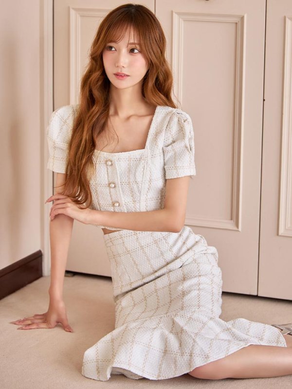 モデル：あすか　身長：170cm　着用サイズ：Sサイズ