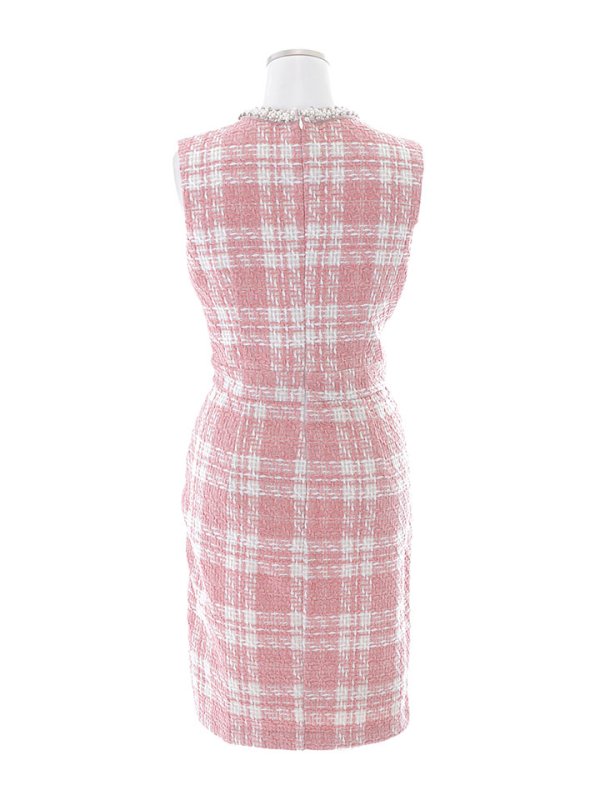 画像21: SALE!ツイードビジュードレス/キャバドレス 【XS-Lサイズ/2カラー】[HC02-X] 【SB】dzk (21)