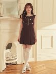 ブラウン モデル：羽澄まり　身長：158cm　着用サイズ：Sサイズ