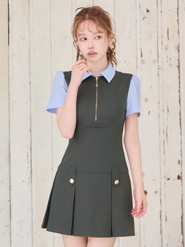 モデル：ゆめ　身長：160cm　着用サイズ：Sサイズ