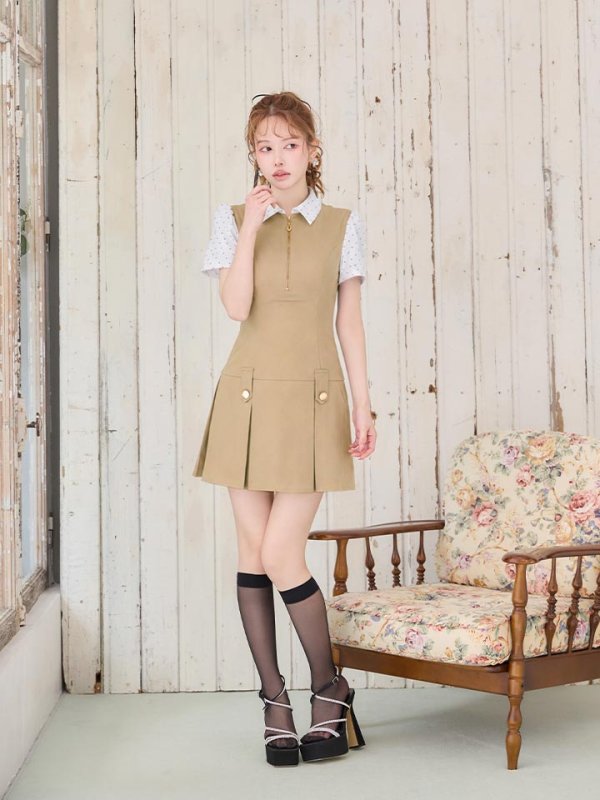 モデル：ゆめ　身長：160cm　着用サイズ：Sサイズ