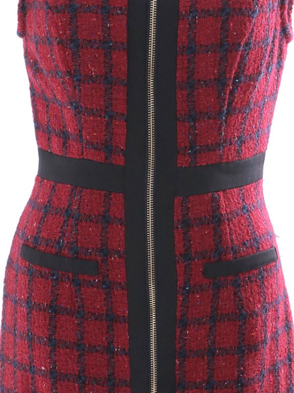 画像25: SALE!ツイードチェックフロントジップミニドレス/ショートスリーブ/谷間見せ/谷間隠し/背中隠し/ミニドレス/キャバドレス 【XS-Mサイズ/1カラー】[HC02] 【SB】dzw (25)
