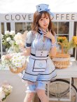 画像1: 【即日発送】ジッパーナースコスプレ【マリームーン】【ハロウィンコスプレ7点セット】【フリーサイズ/2カラー】[OF04] (1)