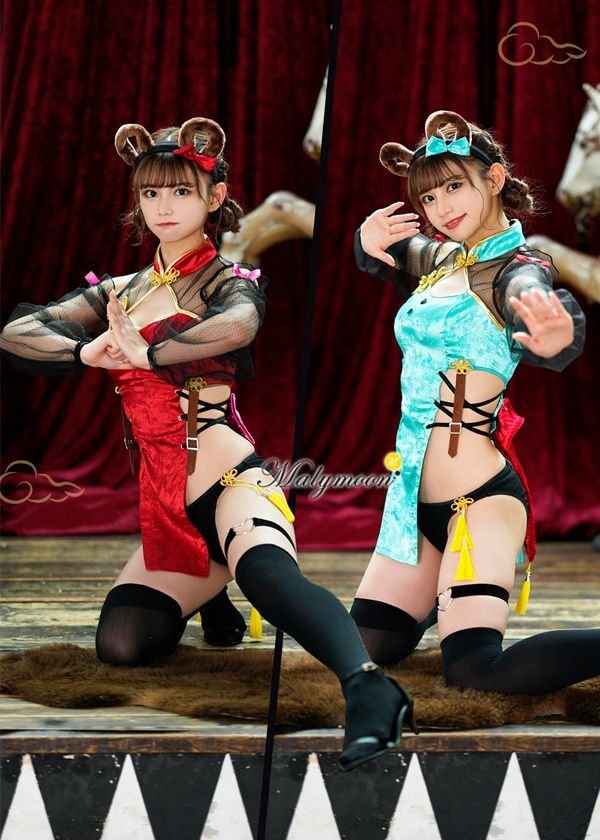 画像8: 【即日発送】チャイナベア《ハロウィンコスプレ5点セット》【Dreamy Doll/ドリーミードール】【フリーサイズ/1カラー】[HC02] (8)