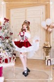 画像3: 【クリスマスコスプレ13点セット】【Malymoon/マリームーン】プリンセスチュールファーサンタコスプレ【2サイズ/1カラー】【予約/12月上旬発送予定】[HC03] (3)