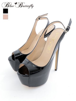 melody yellow オープントゥ ハイヒール melody yellow オープントゥ ハイヒール