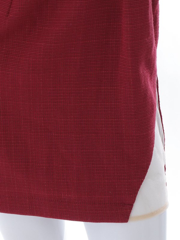 画像21: デコルテビジュードレス/チュール袖/サイド透け/シアースリット/谷間見せ/背中見せ/ミニドレス/キャバドレス【S-Lサイズ/1カラー】[HC02] 【SB】dzw (21)