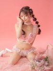 ホワイトxピンク