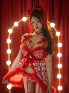  【Deco Lingerie/ デコランジェリー】 Deco Lingerie 30/ ランジェリー/ 4点セット[OF02C] [DL30-R-2411]