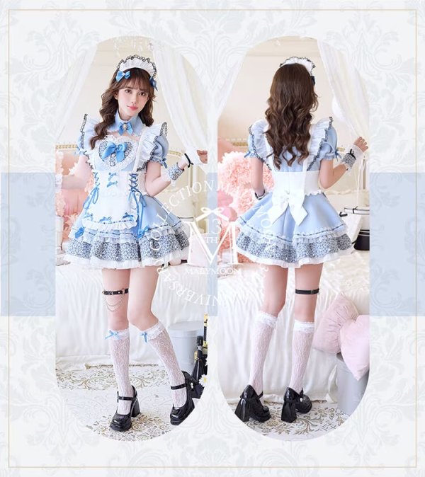 ブルー　身長：166cm　着用サイズ：Fサイズ