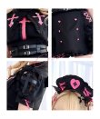 画像5: 【即日発送】【送料無料！】シルキークロスエッジヴァンパイアナース【ハロウィンコスプレ8点セット】【Malymoon/マリームーン】【2サイズ/2カラー】[HC03] (5)
