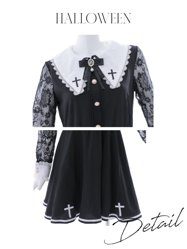 画像16: 【即日発送】【ハロウィン】 ミニフレアシスター 【コスプレ3点セット】【S-XLサイズ/1カラー】[OF01] (16)