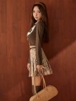ブラウン　モデル:三上悠亜　身長:159cm　着用サイズ:Sサイズ