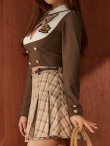 ブラウン　モデル:三上悠亜　身長:159cm　着用サイズ:Sサイズ