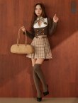 ブラウン　モデル:三上悠亜　身長:159cm　着用サイズ:Sサイズ