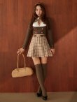 ブラウン　モデル:三上悠亜　身長:159cm　着用サイズ:Sサイズ