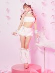 画像37: 【即日発送】【ハロウィン】 もこもこキャットリボンセットアップ 【コスプレ6点セット】 【Fサイズ/3カラー】[OF01] (37)