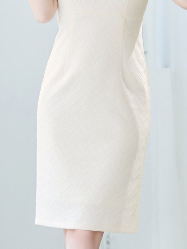 画像6: モノトーンジャケット/セットアップ/ミニドレス/キャバドレス【S-Mサイズ/2カラー】[OF03B] 【IM】 (6)