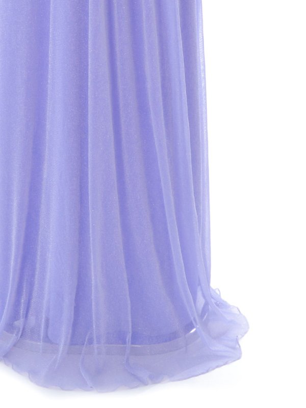 画像21: グリッターラメロングドレス/カシュクール/ノースリーブ/谷間見せ/背中隠し/キャバドレス【S-XLサイズ/2カラー】[OF03B] (21)