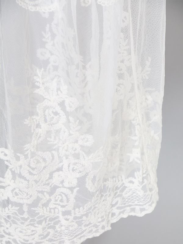 画像18: 【即日発送】【ビキニ】【水着小物：カーディガン】ロングスリーブレースカーディガン[YMT] (18)