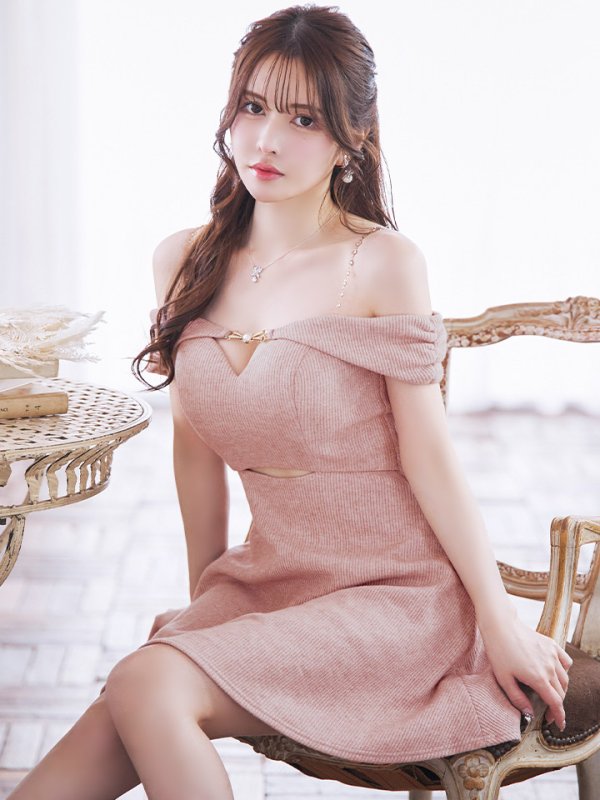 ピンク　モデル：ゆめ　身長：160cm　着用サイズ：Sサイズ