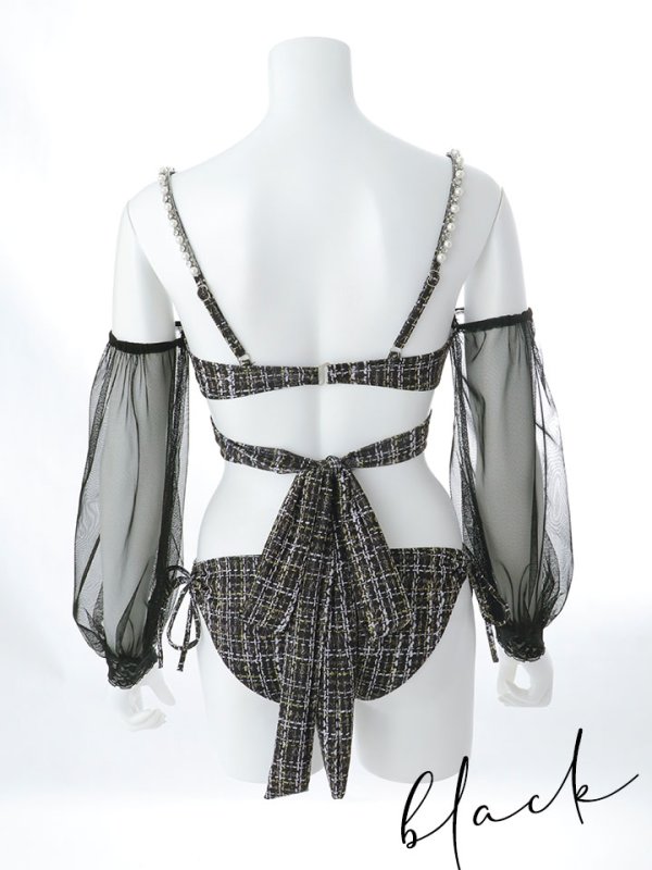 画像32: 【即日発送】【ビキニ】【水着】チェックホルターネックビキニ 2点セット [YMT] (32)