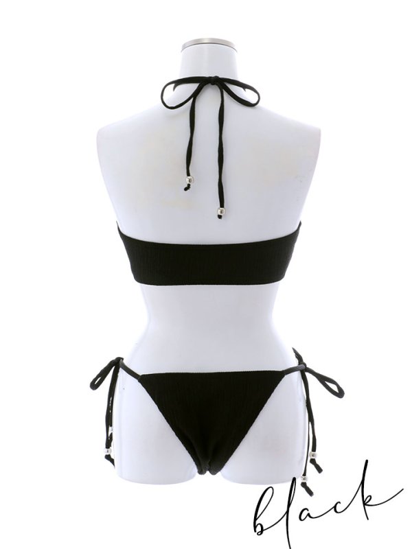 画像25: 【即日発送】【ビキニ】【水着】ホルターネックヘルシービキニ 2点セット[YMT] (25)