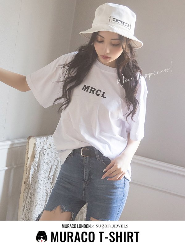画像9: 【MURACO×sugar&JEWELS】MURACOLONDON ムラココラボTシャツ/ ベーシックロゴデザイン【S-XLサイズ】[HC02] (9)