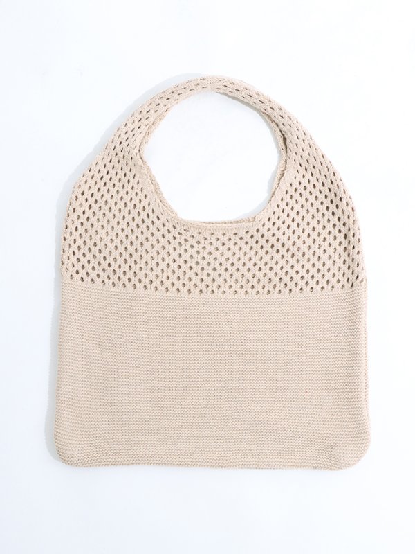 画像6: 【即日発送】【ビキニ】【水着小物：ビーチバッグ】ニットバッグ/ 2カラー[YMT] (6)