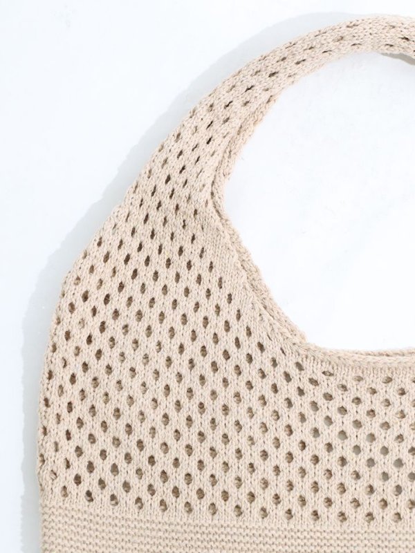 画像7: 【即日発送】【ビキニ】【水着小物：ビーチバッグ】ニットバッグ/ 2カラー[YMT] (7)