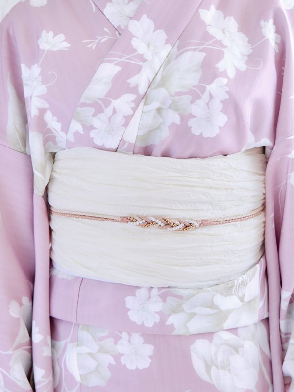 画像5: 【即日発送】【浴衣セール！】【浴衣】大胆な牡丹が咲き誇るピンク地浴衣  【浴衣３点セット 浴衣/帯/下駄】[YMT] (5)