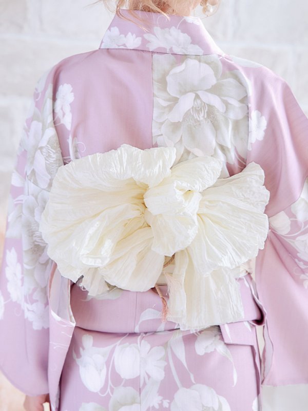 画像6: 【即日発送】【浴衣セール！】【浴衣】大胆な牡丹が咲き誇るピンク地浴衣  【浴衣３点セット 浴衣/帯/下駄】[YMT] (6)