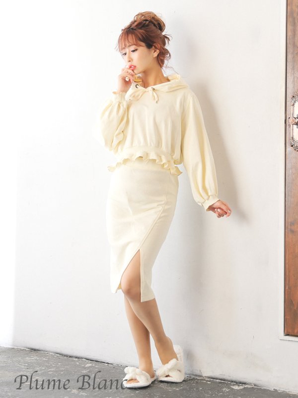 画像3: 【Plume Blanc プリュムブラン】青木りえちゃんプロデュース!!【ルームウェア】セットアップ【HC02】 (3)