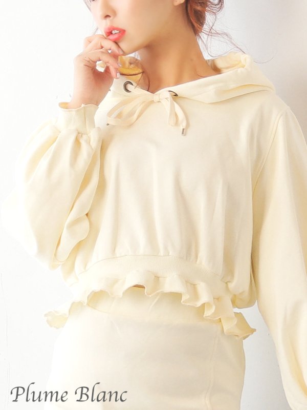 画像4: 【Plume Blanc プリュムブラン】青木りえちゃんプロデュース!!【ルームウェア】セットアップ【HC02】 (4)