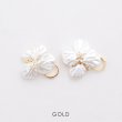 画像2: 【アクセサリー：ピアス】フラワーモチーフピアス【Fサイズ/1カラー】[YMT]  (2)
