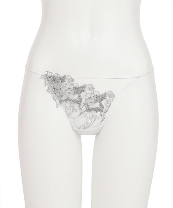 フローティングマーメイド エンブレース Tバック:シルバー