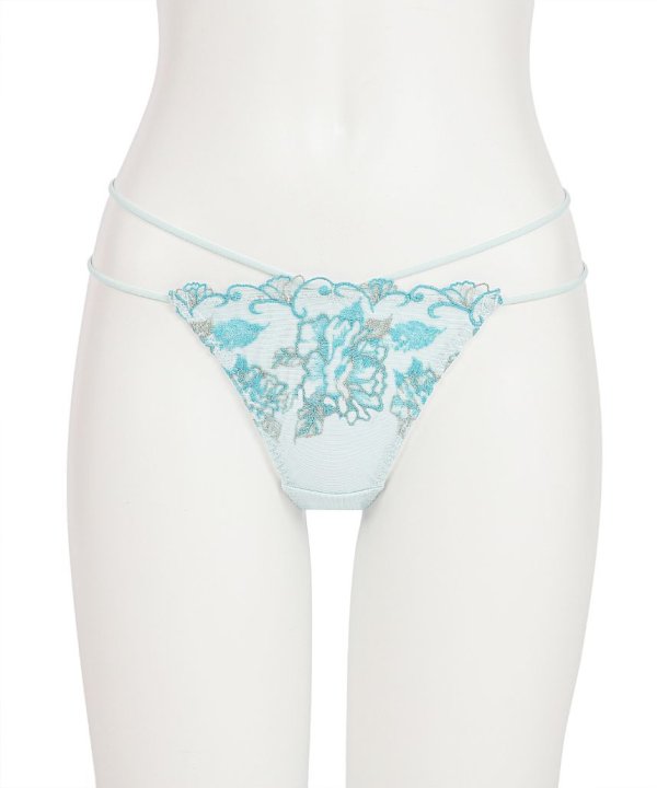 エンブレースTバック:ブルー