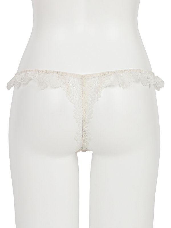 ストレッチレース Tバック カラー:アイボリー