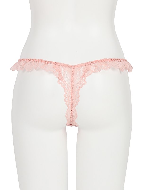 ストレッチレース Tバック カラー:ピンク