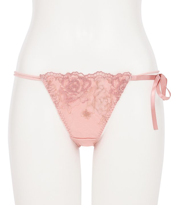 ブレッシングフラワー ストレッチレース ショーツ:ピンク