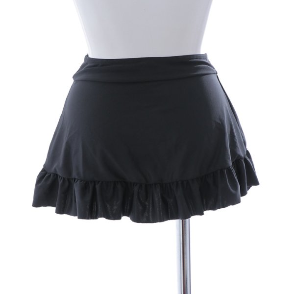 画像18: 【即日発送】【ビキニ】【水着小物：スカート】【単品】裾フリルラップスカート [YMT] (18)