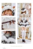 画像4: 【即日発送！】【クリスマスコスプレ9点セット】【Malymoon/マリームーン】フレンチチェックノエルトナカイ【SM-ML/2カラー】[OF03] (4)