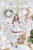 画像4: 【即日発送！】【クリスマスコスプレ7点セット】【Malymoon/マリームーン】ミルクニットフレーズたれ耳サンタドレス【SM-ML/1カラー】[OF03] (4)
