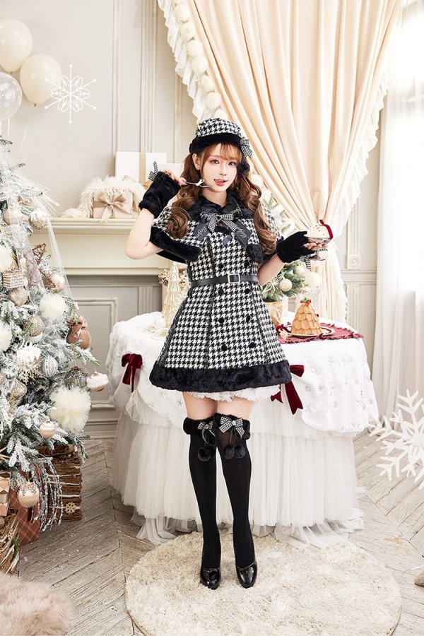 画像8: 【即日発送！】【クリスマスコスプレ9点セット】【Malymoon/マリームーン】ココ・ピエドプールケープサンタ【SM/2カラー】[OF03] (8)