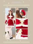 画像4: 【即日発送】ベロアルージュチャイナサンタ《クリスマスコスプレ6点セット》【Malymoon/マリームーン】【フリーサイズ/1カラー】[OF03] (4)