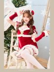 画像3: 【即日発送】ベロアルージュチャイナサンタ《クリスマスコスプレ6点セット》【Malymoon/マリームーン】【フリーサイズ/1カラー】[OF03] (3)