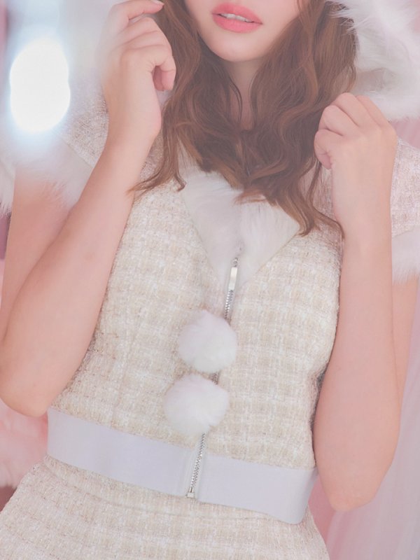 画像25: 【即日発送！】【サンタコス5点セット】【XS-XLサイズ/2カラー】ツイードチェックバニーサンタコスプレ[YMT] (25)