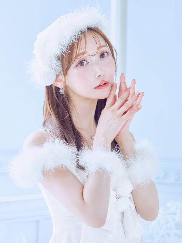 画像9: 【ノベルティ対象】【即日発送！】【サンタコス 4点セット】【XS-Lサイズ/4カラー】フロントビッグリボンオフショルフレアサンタ[YMT] (9)