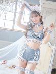 画像9: 【即日発送】【sugar nine×マリームーンコラボ】 セクシーレースバニーコスプレセット【sugar nineハロウィンコスプレ7点セット】【S-Mサイズ/3カラー】[HC02] (9)